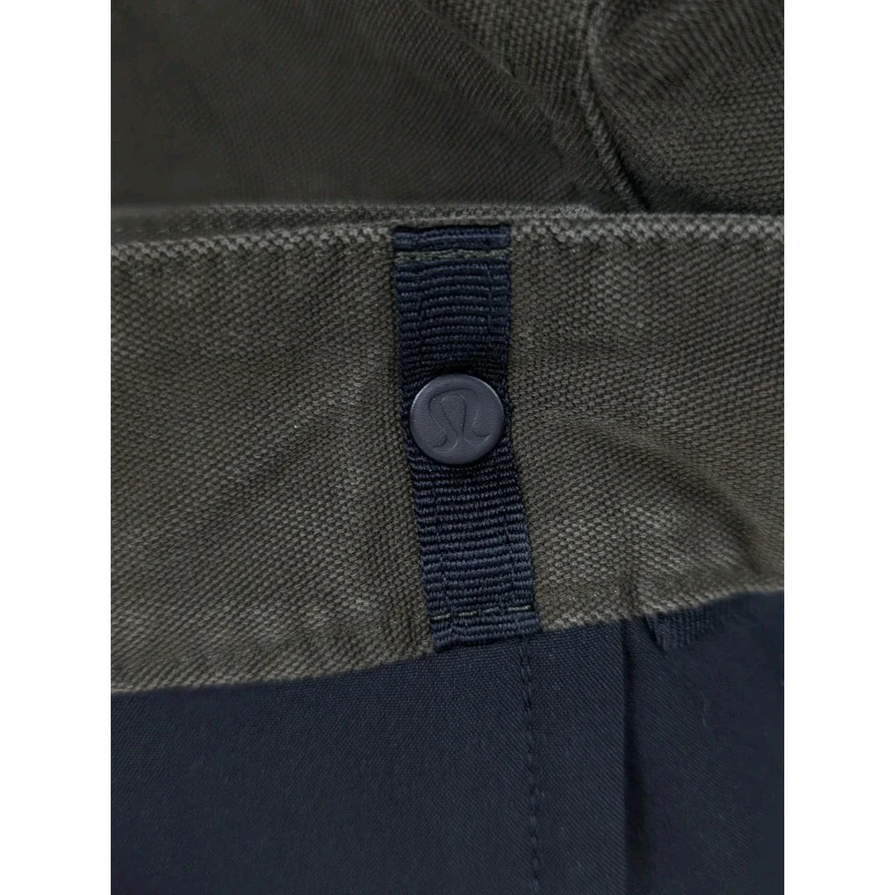 Lululemon Mens ABC Pant Slim Straight 5 Pocket Technical Stretch Olive 32x31
